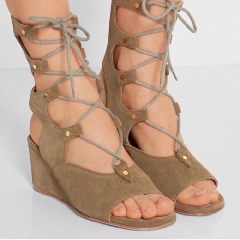 Chloe suede gladiator sandals!!!